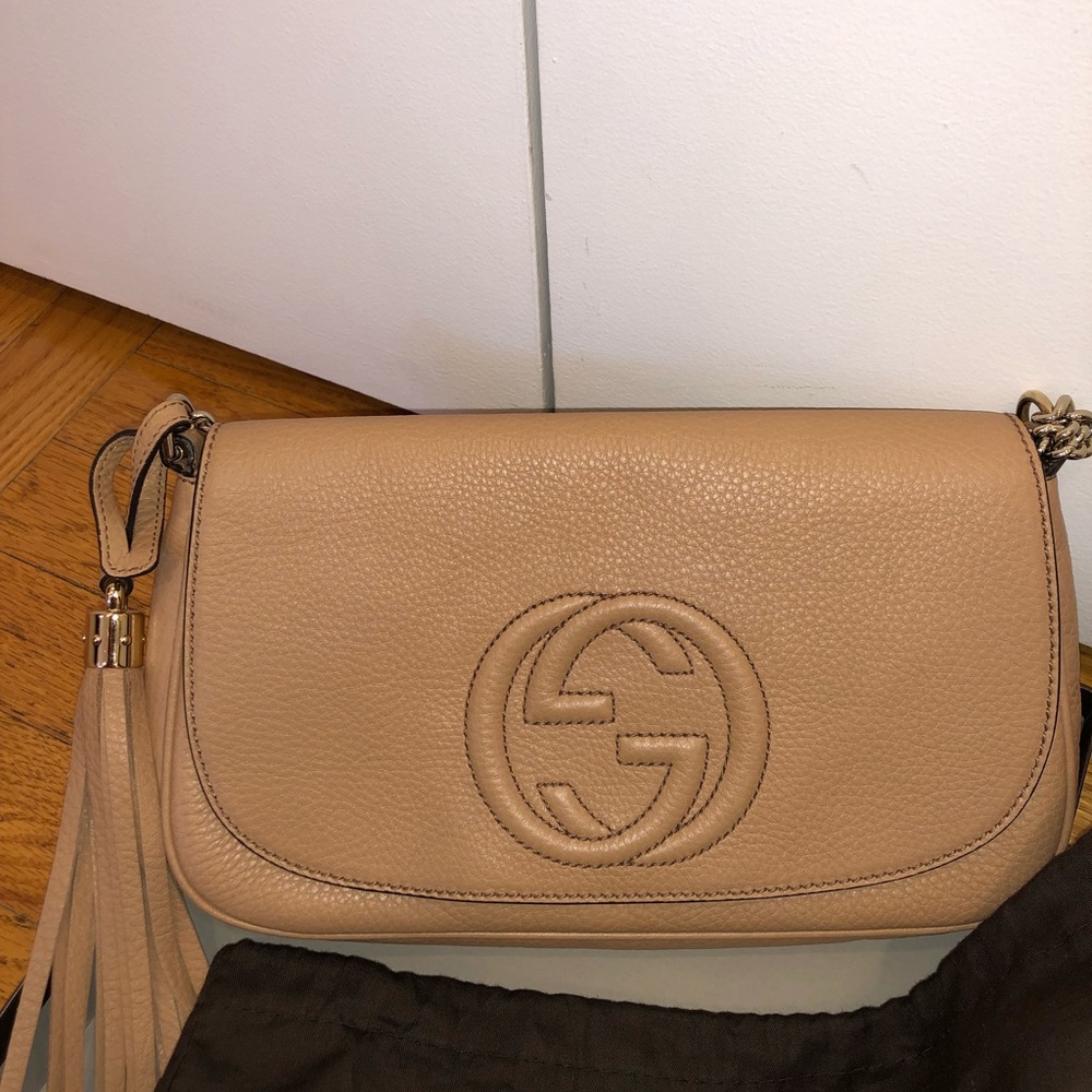 Gucci soho disco chain shoulder bag